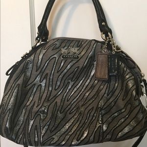 Coach Madison Zebra Satchel 👜